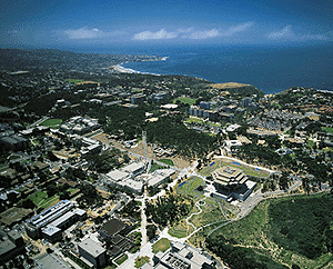Aerial View of UCSD campus